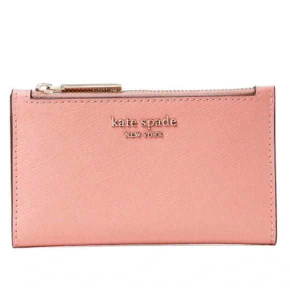 KATE SPADE NEW YORK Spencer Small Slim Bifold Wallet - Picture 1 of 11